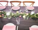 Wedding garlands that are  perfect for barn tables at any wedding. Bellwood Plantation Wedding Venue Vero Beach Fl