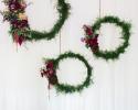 Need a little back drop decoration... check this out! These hanging green plumosa grland wreaths would be perfect for your wedding, all green and you add the touch of flowers or ribbons great for a DIY project. Florida and Carolina Garlands can help you with your wedding inspirations and don`t stop there, these would be great for baby showers, birthday parties and Christmas decorations.