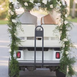 Decorate your Golf Club Car with Garlands