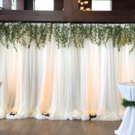 Backdrop decorations for Weddings, Parties & Graduations
